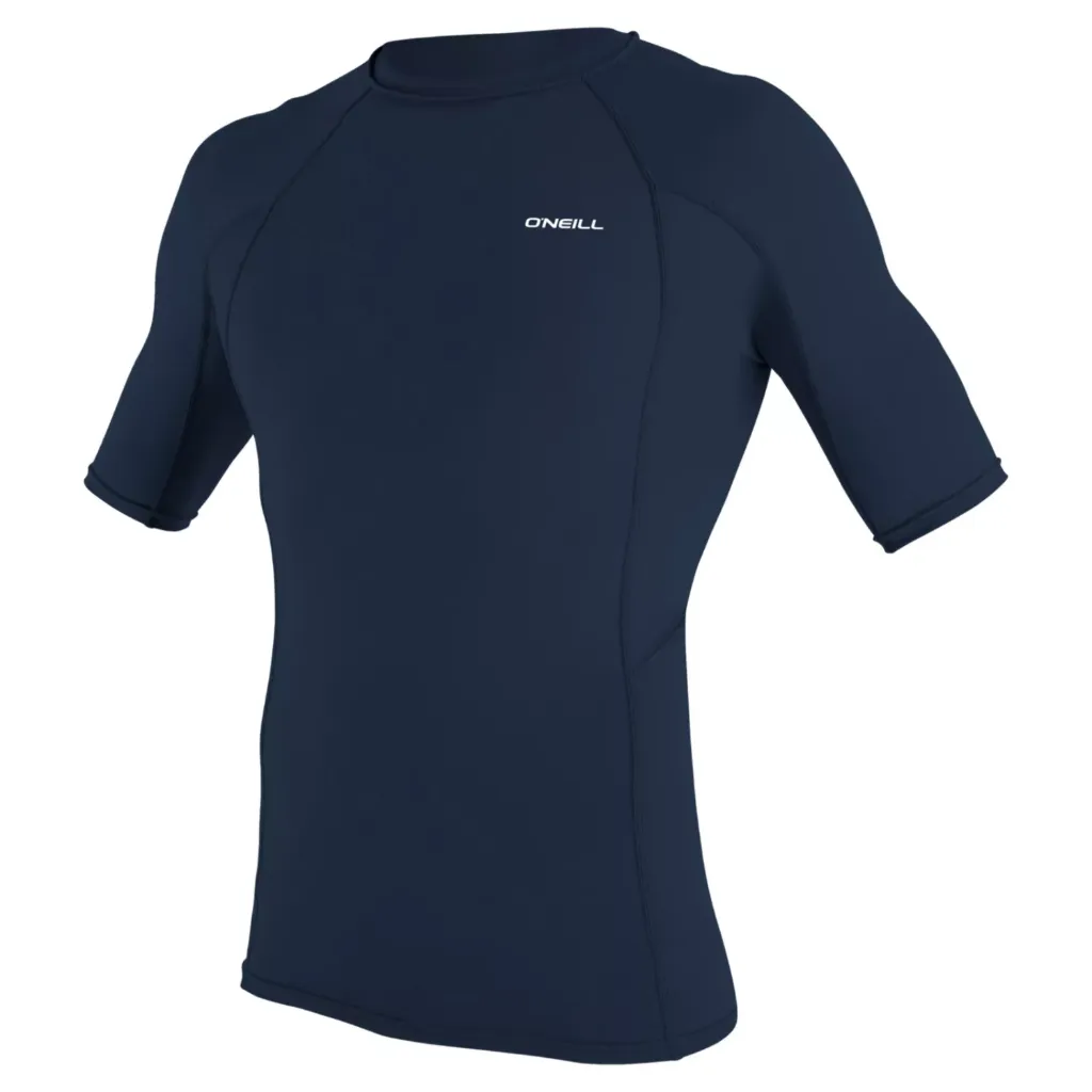 O'Neill Basic Skins S/S Rash Guard Navy (SMALL)
