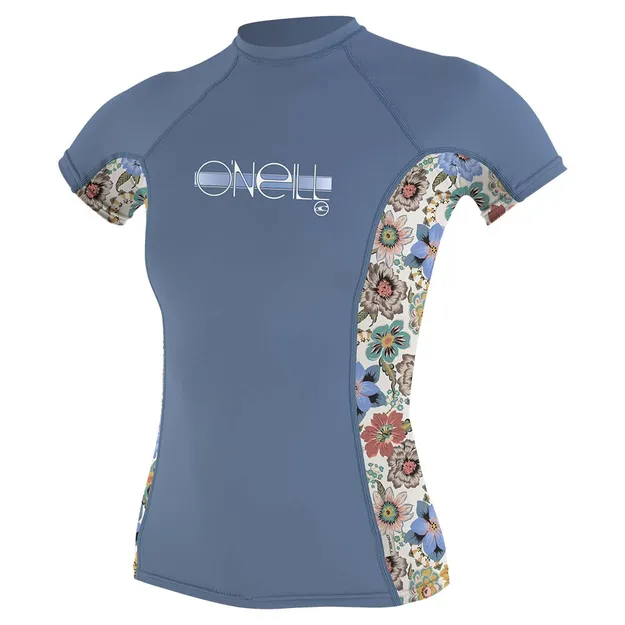 O'Neill Girls Premium Skins S/S Rash Guard Infinity/Thalia (8)