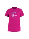 O'NEILL Girls O'Zone S/S Sun Shirt Berry