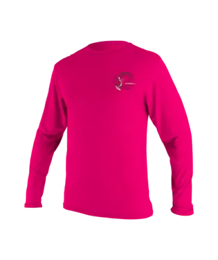 O'Neill Child Basic Skins L/S Sun Shirt Girls Watermelon