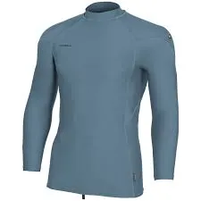 O'Neill Youth Hyperfreak Skins L/S Rash Guard Blue Fusion