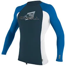 O'Neill Youth Premium Skins L/S Rash Guard Cadet Blue