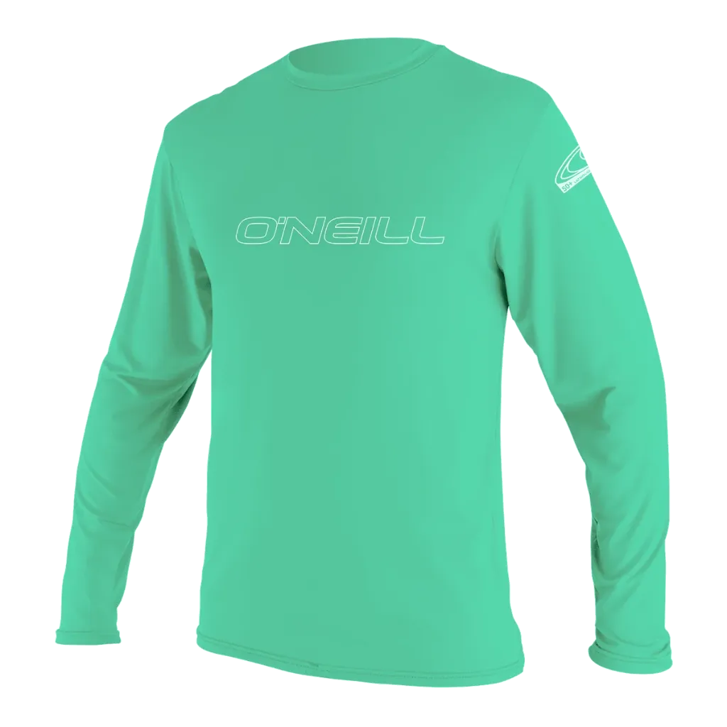O'Neill Youth Basic Skins L/S Sun Shirt Light Aqua (8)