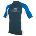 O'NEILL Youth Premium Skins S/S Rash Guard Turtleneck Cadet Blue/Ocean