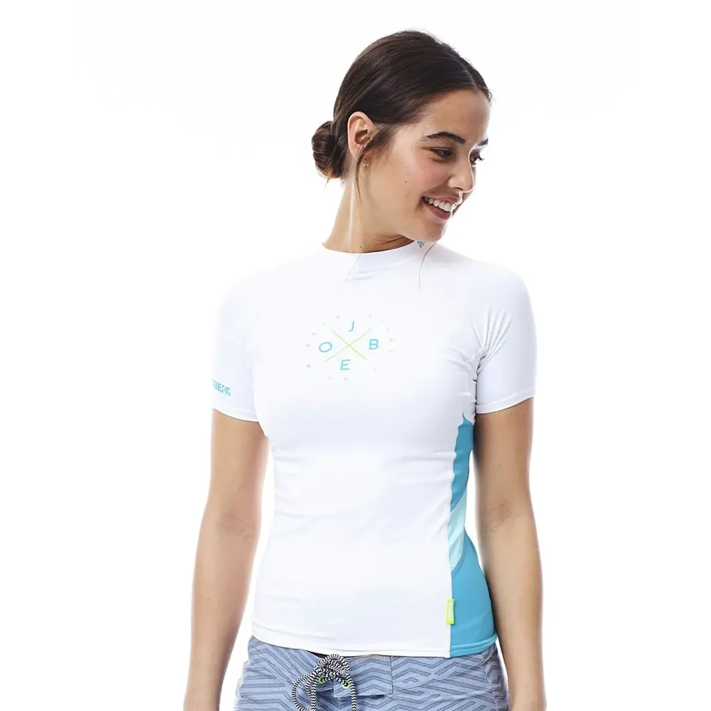 Jobe Rash Guard Women White (SMALL)
