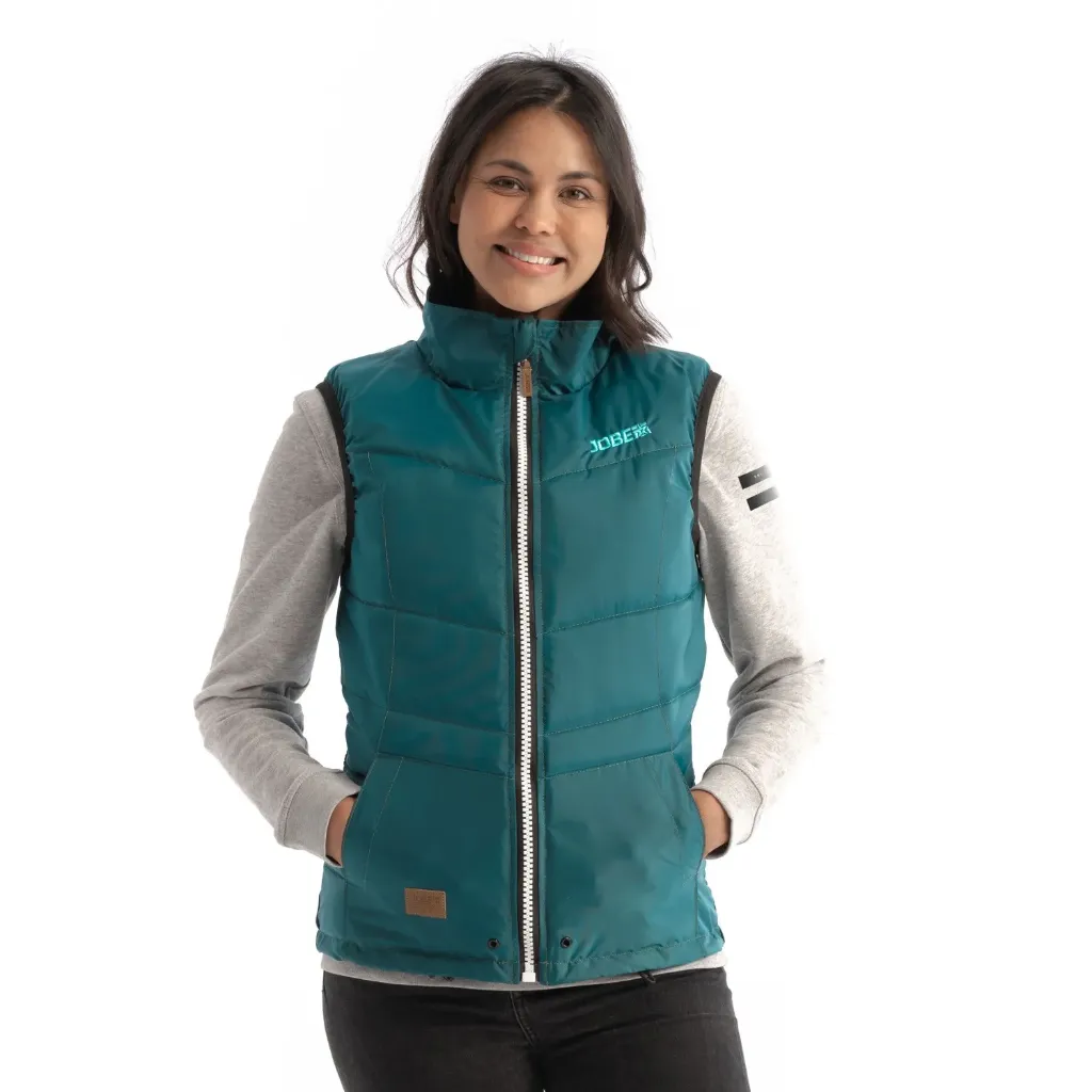 [244920022] Jobe 50 Newton Bodywarmer Women Dark Teal (SMALL)