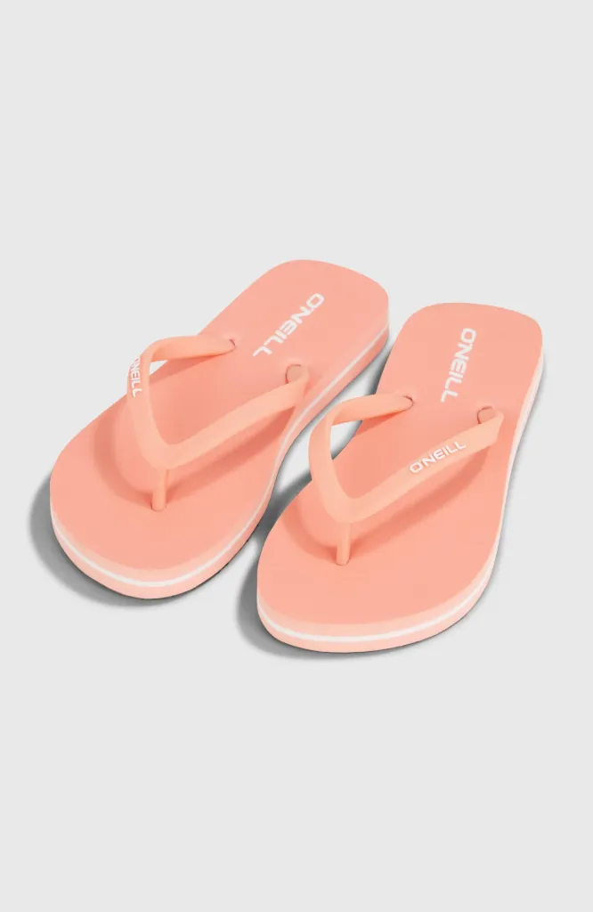 O'Neill Profile Logo Sandals Coral Pink