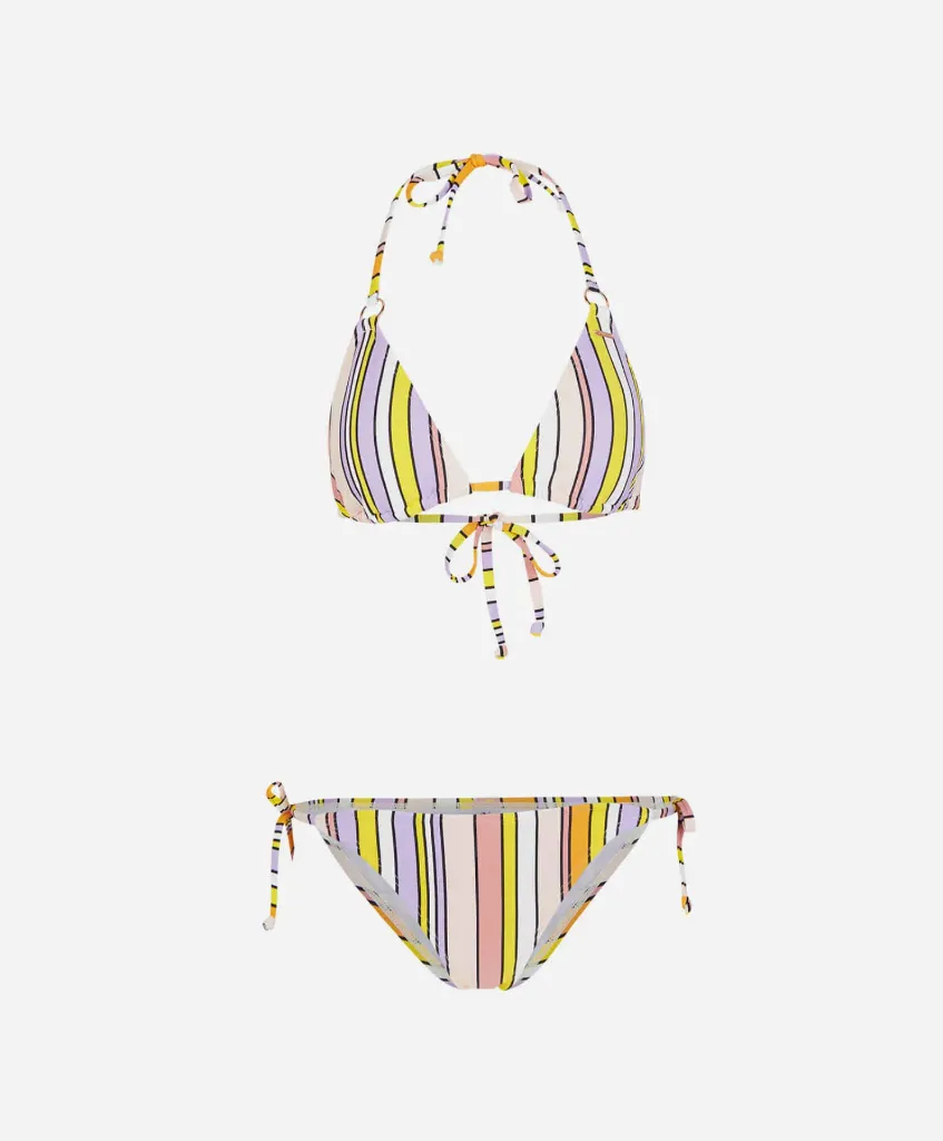 [1800126] O'Neill Capri-Bondey Bikini Set Swim Wear Multi Stripe (8)