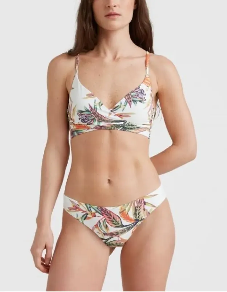 O'Neill Baay - Maoi Bikini White Tropical Flower (8)