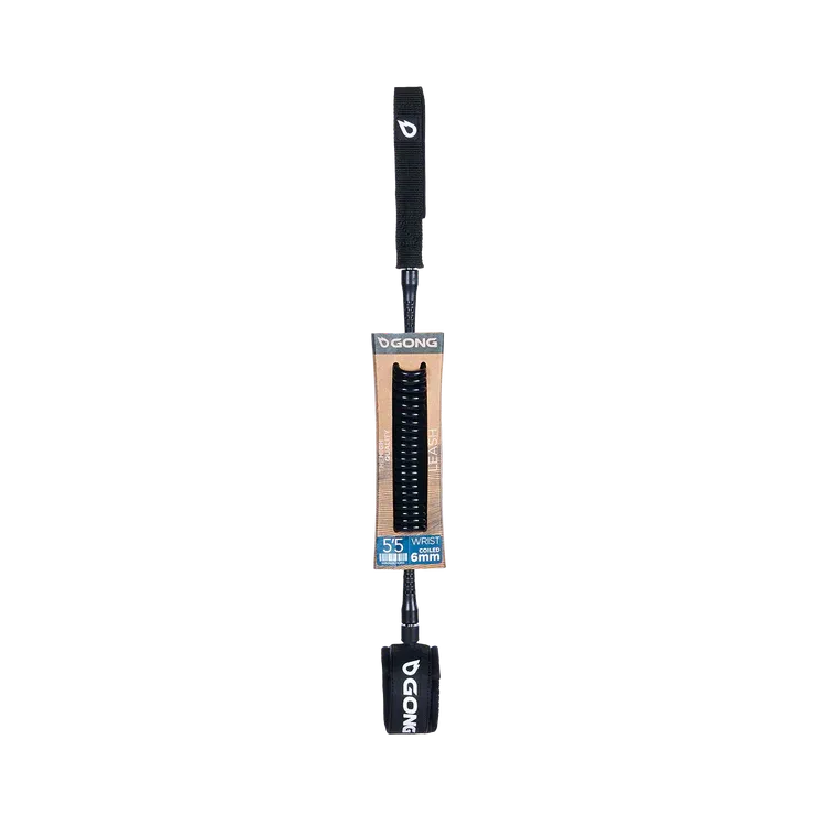 Gong quick release leash coiled 6mm 5'5