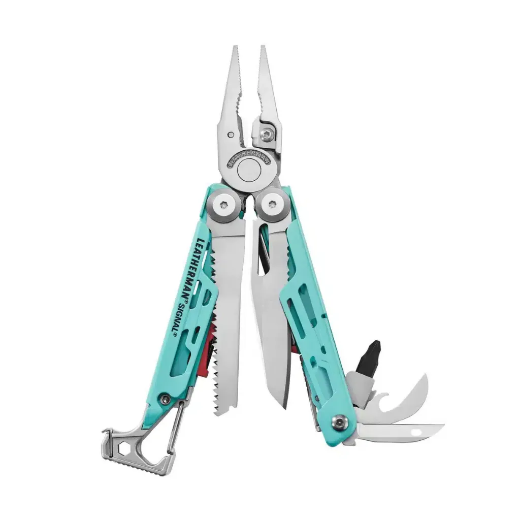 [833187] Leatherman Signal Aqua & Silver