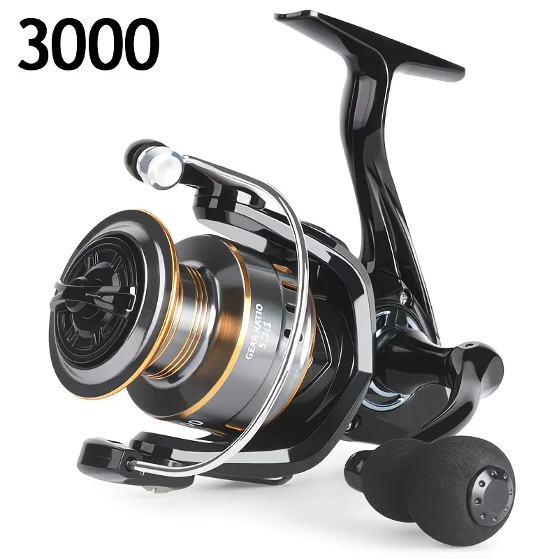 Fishing Reel BILLINGS EK 3000 Series, with a Gear Ratio of 5.2:1, a Maximum Drag of 11.79KG.