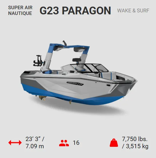 Super Air Nautique G23 Paragon